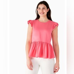 Kate Spade Peplum Tee